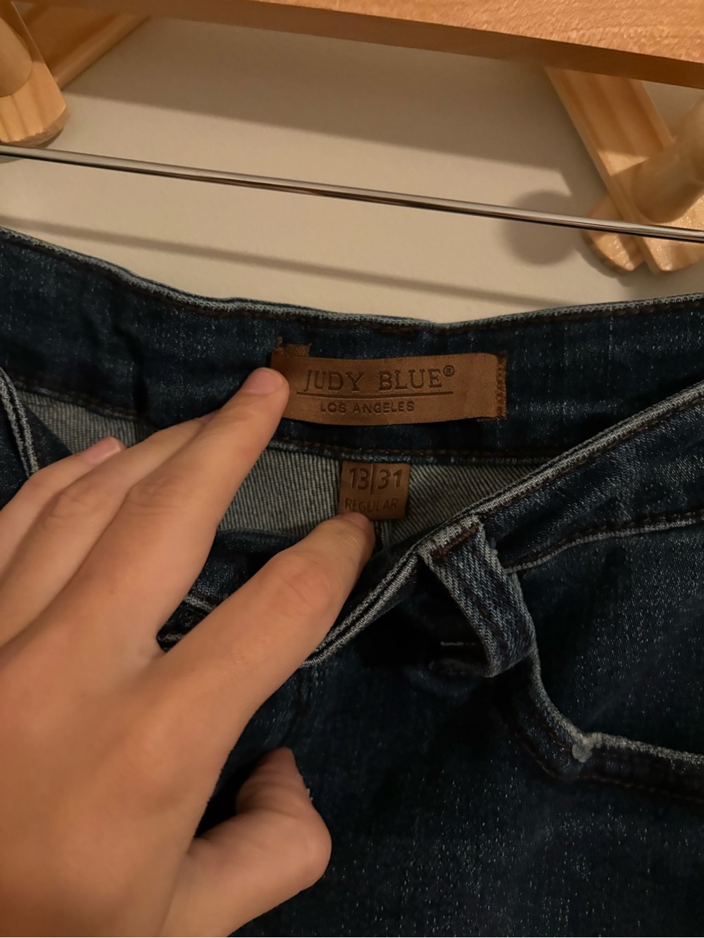 Judy Blue Dark-wash Bootcut Jeans size 31 - Picture 5 of 7